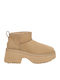Classic Ultra Mini Women's Ankle Boots Brown