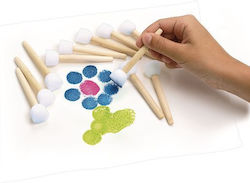 Set 12 Pensule-Sponge Pentru Tempera