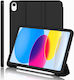 Apple iPad 11 (2025) Stifthalter TPU Silikon Smart Cover – Schwarz