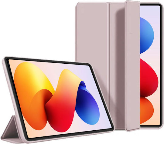 Ултра Слим Калъф Redmi Pad 2 Pro 12.1'' 2025 Таблет TPU Силикон Смарт Капак Розов