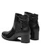 Ghete Dama Ankle Boots Negre