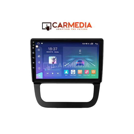 Carmedia Car Audio System for Volkswagen Jetta 2004-2015 (Bluetooth/USB/WiFi/GPS/Apple-Carplay/Android-Auto) with Touch Screen 10"