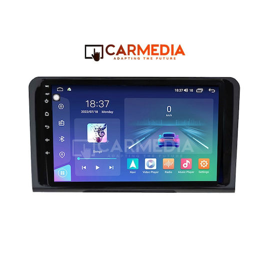 Carmedia Car Audio System for Mercedes-Benz ML / GL Class 2005-2011 (Bluetooth/USB/WiFi/GPS/Apple-Carplay/Android-Auto) with Touch Screen 9"