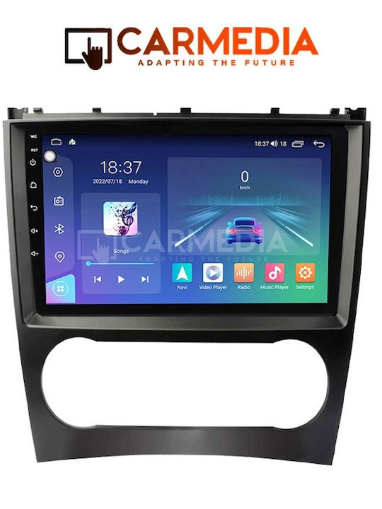 Carmedia Car Audio System for Mercedes-Benz CLK Class 2004-2008 (Bluetooth/USB/WiFi/GPS/Apple-Carplay/Android-Auto) with Touch Screen 9"