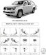Suporturi Laterale Pentru Pași Dma Volkswagen Amarok 2010-2022 Pk 2h