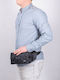 Herren Bum Bag Taille Schwarz