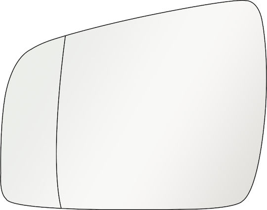 Left Mirror Glass Compatible Opel Zafira B Facelift