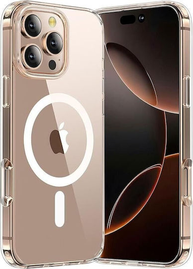 Tech-Protect Back Cover Plastic / Silicone Transparent (iPhone 16 Pro)