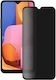 Full Glue Privacy Full Face Tempered Glass Black (Galaxy M32)