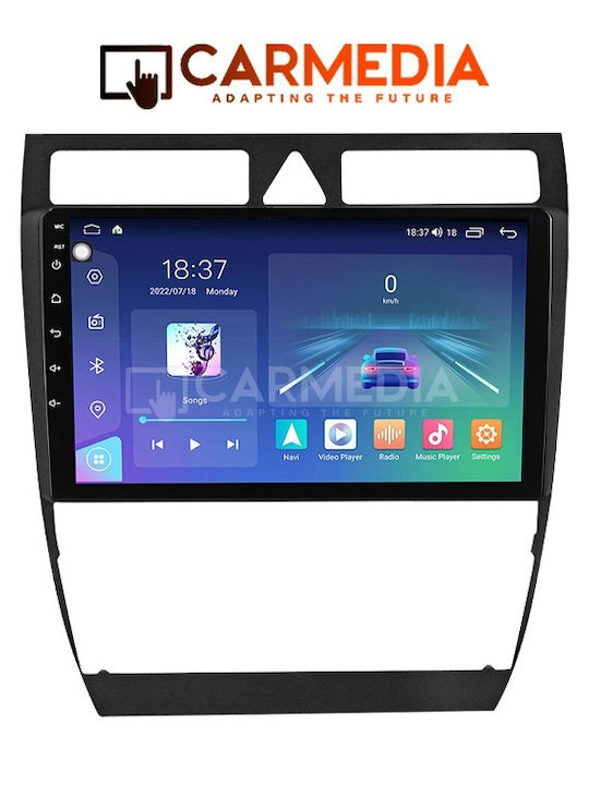 Carmedia Car Audio System for Audi A6 1998-2005 (Bluetooth/USB/WiFi/GPS/Apple-Carplay/Android-Auto) with Touch Screen 9"