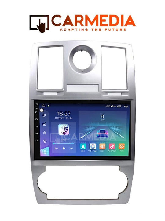 Carmedia Car Audio System Chrysler 300C 2005-2010 (Bluetooth/USB/WiFi/GPS/Apple-Carplay/Android-Auto) with Touch Screen 9"