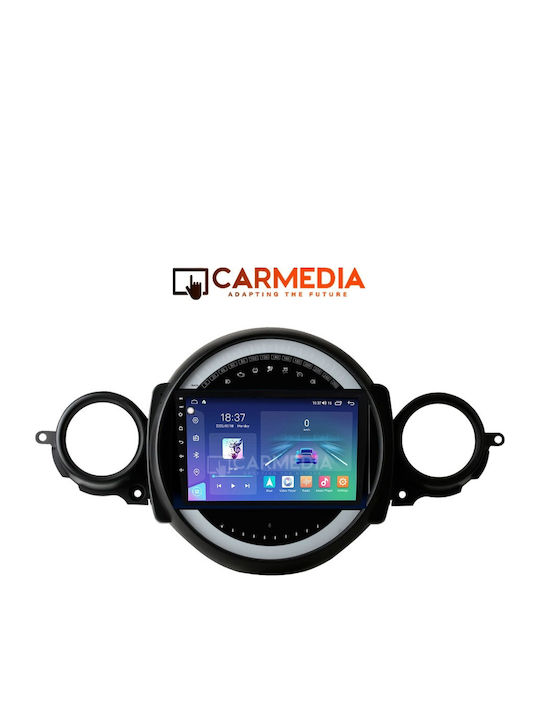 Carmedia Car Audio System for Mini Cooper / Clubman (Bluetooth/USB/WiFi/GPS/Apple-Carplay/Android-Auto) with Touch Screen 9"