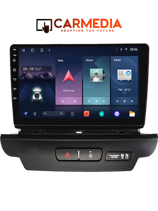 Carmedia Car Audio System for Kia Ceed / XCeed 2018-2022 (Bluetooth/USB/WiFi/GPS/Apple-Carplay/Android-Auto) with Touch Screen 9"