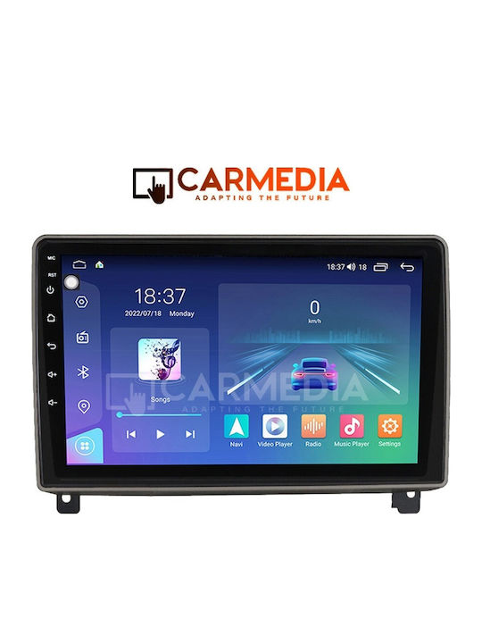 Carmedia Car Audio System for Peugeot 407 2004-2011 (Bluetooth/USB/WiFi/GPS/Apple-Carplay/Android-Auto) with Touch Screen 9"