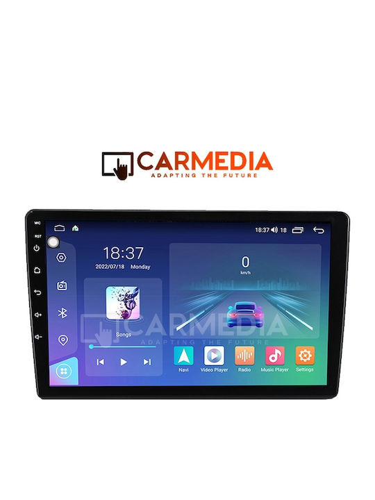 Carmedia Car Audio System for Citroen C5 2007-2017 (Bluetooth/USB/WiFi/GPS/Apple-Carplay/Android-Auto) with Touch Screen 10"