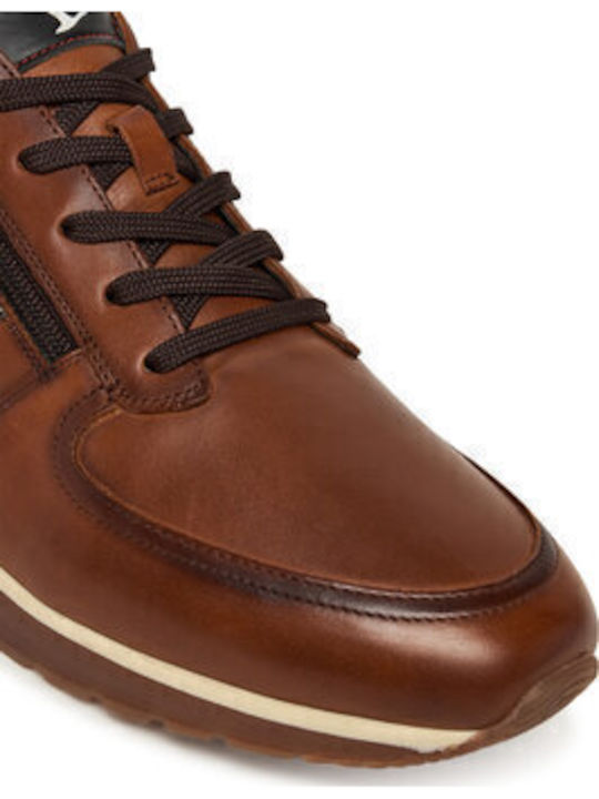 Leather Men's Casual Shoes Brown