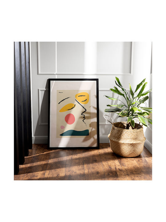 Poster Pablo Picasso Abstract Collage Art236 21cm X 30cm Λευκό Κάδρο Pvc