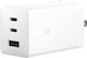Asus Φορτιστής Χωρίς Καλώδιο GaN με Θύρα USB-A και 2 Θύρες USB-C 100W Power Delivery Λευκός (90XB09SN-BPW010)