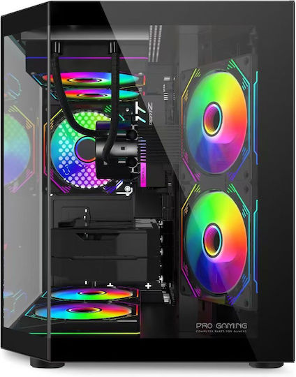 ProGaming Alma Desktop PC (Ryzen 5-5600X/32GB DDR4/1TB SSD/GeForce RTX 3050/Windows 11 Home) Negru