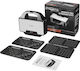 Kraft & Dele Sandwich Maker Grill with Removable Plates 1500W Green