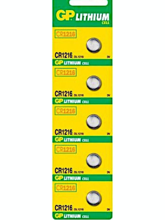 Genius Pack Lithium Watch Battery CR1216 3V 1pcs