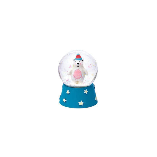 Weihnachtliche Schneekugel 1Stück