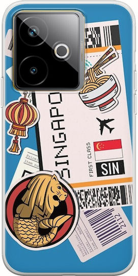 Ticket To Singapore Realme Gt 7 5g Flexible Tpu Διάφανη Σιλικόνη