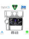 Digital IQ Car Audio System Hummer H2 2008-2009 (Bluetooth/USB/WiFi/GPS/Apple-Carplay/Android-Auto) with Touch Screen 9"