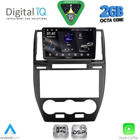 Digital IQ Ηχοσύστημα Αυτοκινήτου για Land Rover Freelander 2006-2014 (Bluetooth/USB/WiFi/GPS/Apple-Carplay/Android-Auto) με Οθόνη Αφής 9"