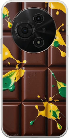 Dubai Chocolate Tcl 605 Flexible TPU Transparent Silicone
