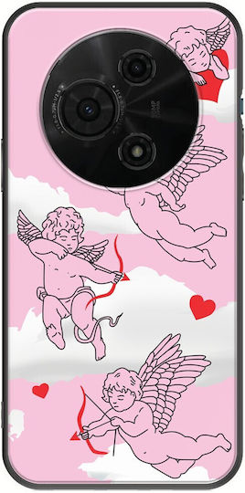 Love Angels Tcl 605 Черен TPU Силиконов Калъф