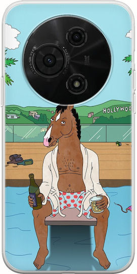 Bojack Horseman Tcl 605 Гъвкава TPU Прозрачна Силиконова Калъфка