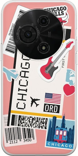 Ticket To Chicago TCL 60 SE Гъвкав TPU Прозрачен Силикон