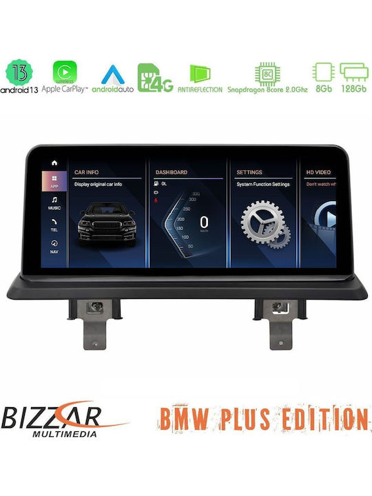 Bizzar Car Audio System for BMW Z4 2003-2008 (Bluetooth/USB/AUX/WiFi/GPS/Apple-Carplay/Android-Auto/CD) with Touch Screen 10.25"