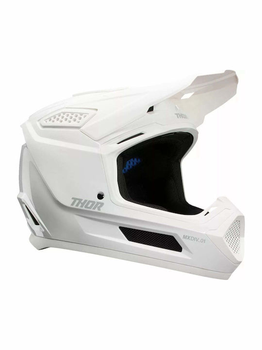 Thor Fleet Whiteout Mat Κράνος Μηχανής Motocros...
