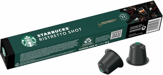 Starbucks Capsule Espresso Compatibile cu Mașina Nespresso 10capace