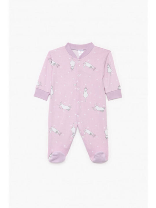 Pretty Baby Body pentru Bebeluși Mânecă lungă Lilac
