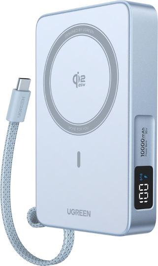 Ugreen PB773 MagSafe Power Bank 10000mAh 25W Power Delivery Γκρι