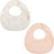 Bimbidreams Dafne Waterproof Baby Bib from 100% Cotton 2 Pieces