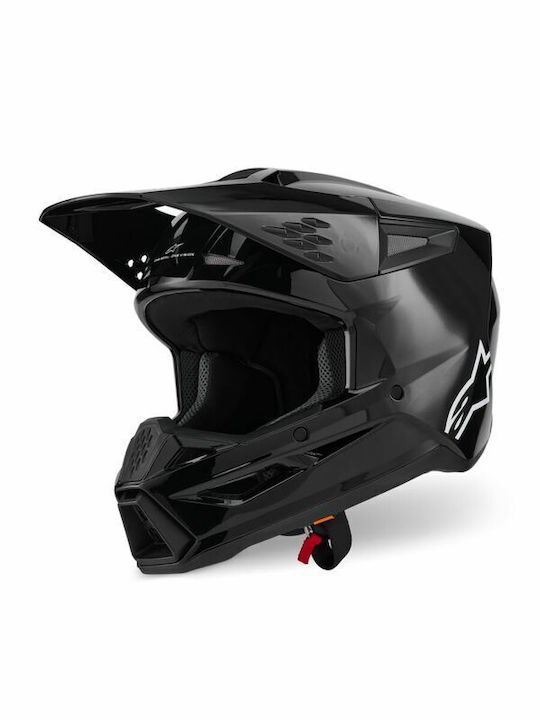 Alpinestars SM3 Black Gloss Κράνος Μηχανής Moto...