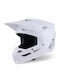 Alpinestars SM3 White Gloss Κράνος Μηχανής Motocross DOT / ECE 22.06