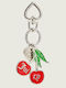 Juicy Couture Keychain Silver