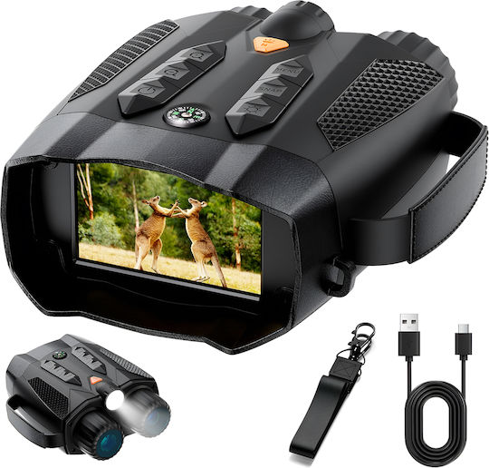 Binoculars Night Vision Waterproof 10x