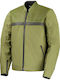 Midhawk Winter Men's Motorcycle Jacket Black/Green