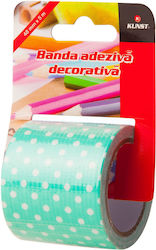 Kunst Bandă Adezivă Decorativă Cu Buline 500x4.8 Cm Tip Bandă Adezivă Duct