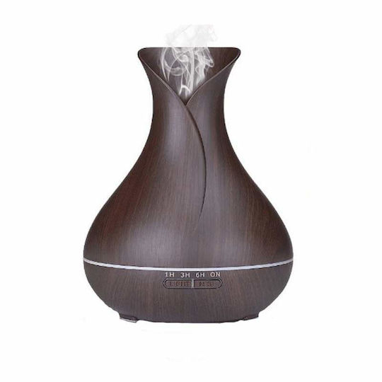 Siks Luftbefeuchter Fernbedienung Ultraschall Aromatherapie Diffusor Dunkles Holz Farbe
