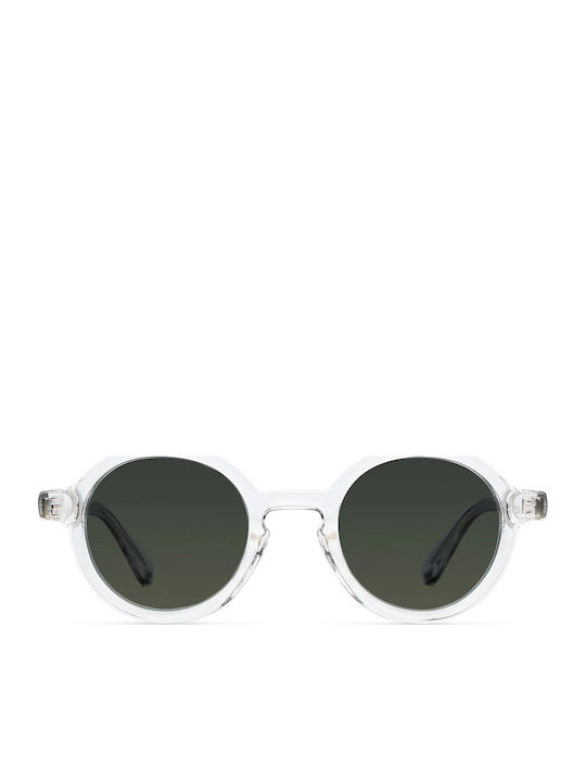 Meller Ombo Ochelari De Soare Unisex Cu Ramă Din Plastic Transparentă Și Lentile Verzi OM-MINOROLI