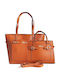 Set Women's Shoulder Handbag Crossbody Tabac Brown