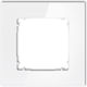 Icon Cadru Universal Comutare Rame Pătrat Simplu Efect Sticlă Alb Inferior Alb 0-0-irsk-1