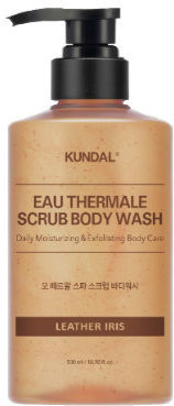 Kundal Скраб Душ Гел и Пилинг Аромат Leather Iris 500ml